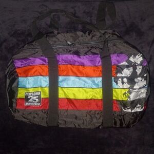Persona 25th Anniversary Duffle Bag - Packable Travel Gym Bag ATLUS Merch 🎭 ♋